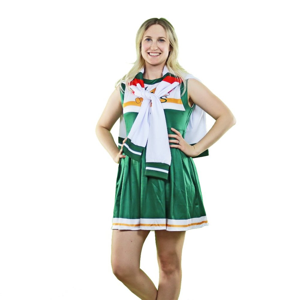 Stranger Things Hawkins High Cheerleader Uniform Dress Costume Chrissy